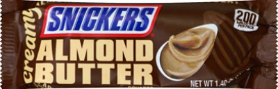 Snickers Creamy Almond Butter Square Candy Bars Single Size 1.4 Oz - Image 2