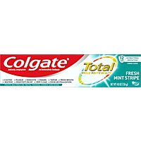 Colgate Total Toothpaste Fresh Mint Stripe Gel - 4.8 Oz - Image 2
