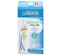 Dr Brown Natural Flow Anti-Colic Bottle 2 Pack
