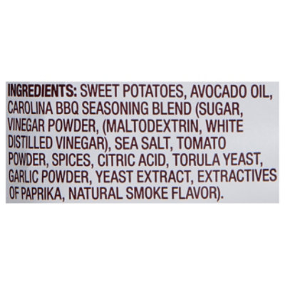 Jacksons Sweet Potato Chips Carolina BBQ - 5 Oz - Image 4
