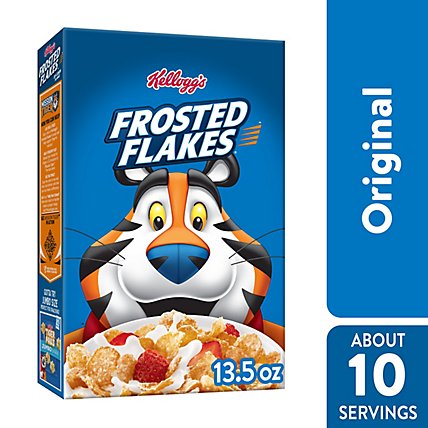 Frosted Flakes 8 Vitamins and Minerals Original Breakfast Cereal - 13.5 Oz - Image 2