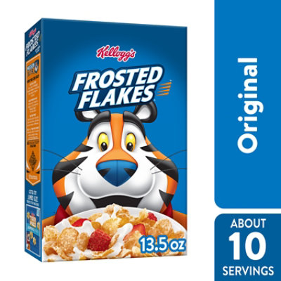 Frosted Flakes Breakfast Cereal 8 Vitamins and Minerals Original - 13.5 Oz