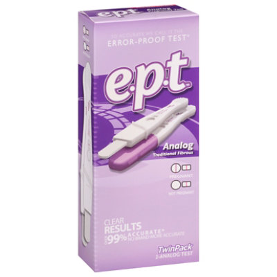 Ept Analog Pregnancy Test - 2 Count - Image 1