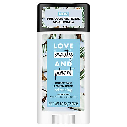 Love Beauty and Planet Deodorant Refreshing Coconut Water & Mimosa Flower - 2.95 Oz - Image 3