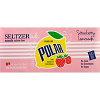 Polar Seltzer Strawberry Lemonade - 8-12 Fl. Oz. - Image 6
