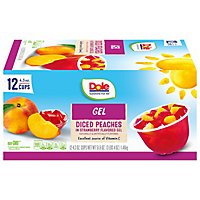 Straw Gel W/Diced Peaches - 3.22 Lb - Image 3