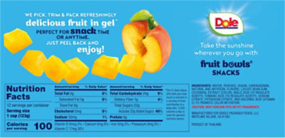 Straw Gel W/Diced Peaches - 3.22 Lb - Image 5