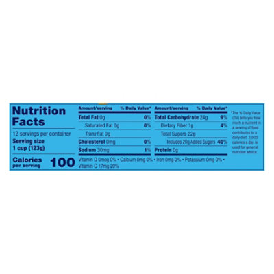 Straw Gel W/Diced Peaches - 3.22 Lb - Image 3