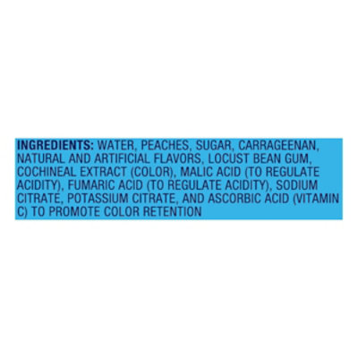 Straw Gel W/Diced Peaches - 3.22 Lb - Image 4