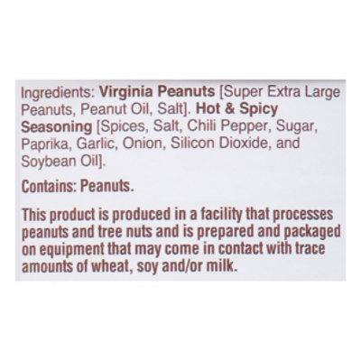 FERIDIES Virginia Peanuts Super Extra Large Hot & Spicy - 9 Oz - Image 5