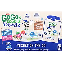 GoGo squeeZ YogurtZ, Variety Pack Blueberry Berry - 10 - 3 Oz - Image 2