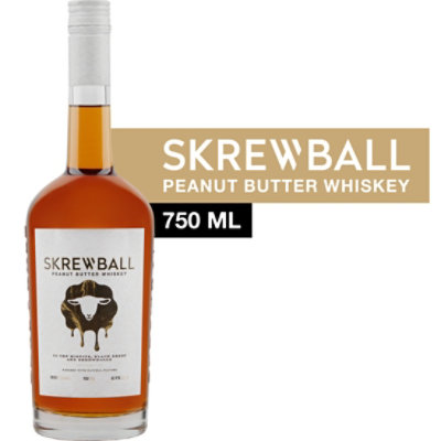 Screwball Peanut Butter Whiskey 70 Proof - 750 Ml