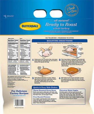 Butterball Ready To Roast Whole Turkey Frozen - 12 Lb - Image 5