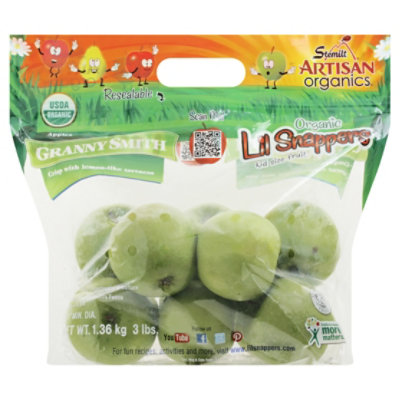 Organic Granny Smith Apples, 3 Lb Bag