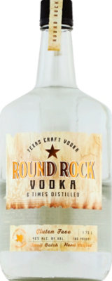 Round Rock Vodka 80 Proof - 1.75 Liter - Image 2