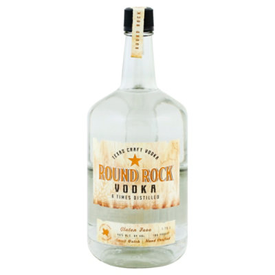 Round Rock Vodka 80 Proof - 1.75 Liter - Image 1