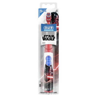 Oral-B Kids Toothbrush Battery Powered Kids 3+ Star Wars Soft Bristles - Each