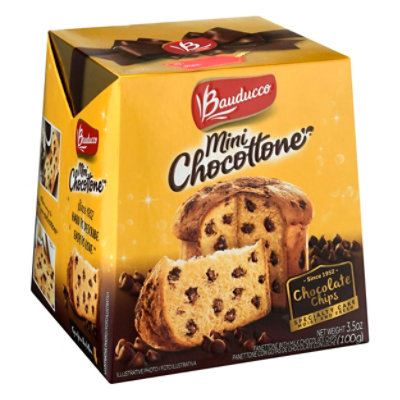 Mini Panettone Chocolate - Bauducco • 100 G – Made in Market