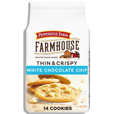 Pepperidge Farm Thin & Crispy White Chocolate Chip Cookies - 6.9 Oz - Image 1