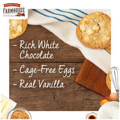 Pepperidge Farm Farmhouse Thin & Crispy White Chocolate Chip Cookies - 6.9 Oz - Image 2