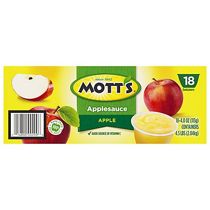 Motts Applesauce Original - 18-4 Oz - Image 1