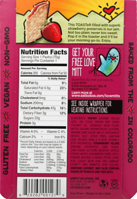 Bobos Oat Toaster Pstry Strwbry Jam - 2.5 Oz - Image 5