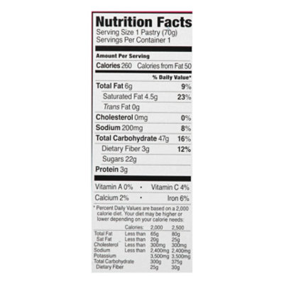 Bobos Oat Toaster Pstry Strwbry Jam - 2.5 Oz - Image 3