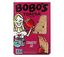 Bobos Oat Toaster Pstry Strwbry Jam - 2.5 Oz