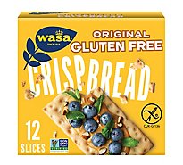 Wasa Crispbread Gluten Free Original 12 Count - 5.4 Oz