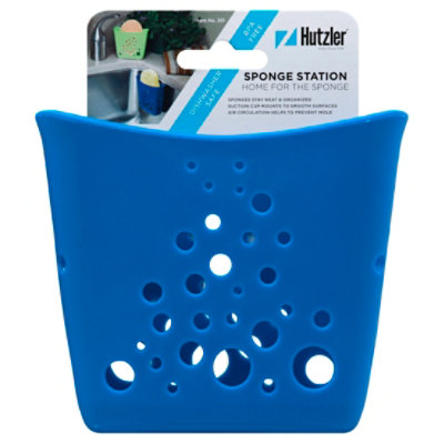 Hutzler Sponge Station Blue - Each