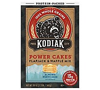 Power Cakes Almond Poppyseed Flapjack & Waffle Mix - 18 Oz