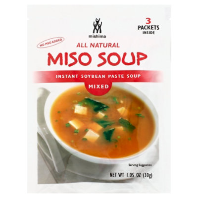 Mishima Miso Soup Mixed - 1.05 Oz - Image 1