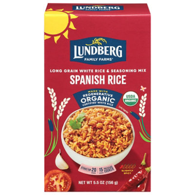 Lundberg Family Farms Organic Spanish Style White Rice - 5.5 Oz - Image 1