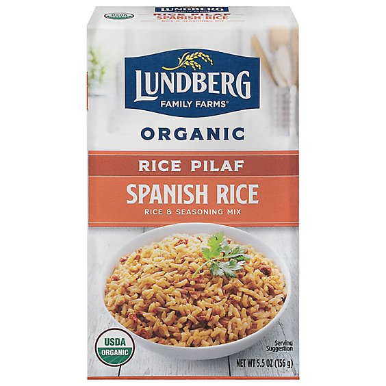 Lundberg Rice Wht Spansh Style Ent - 5.5 Oz