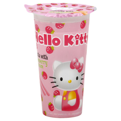 Hello Kitty Biscuits With Strawberry Cream - 1.76 Oz
