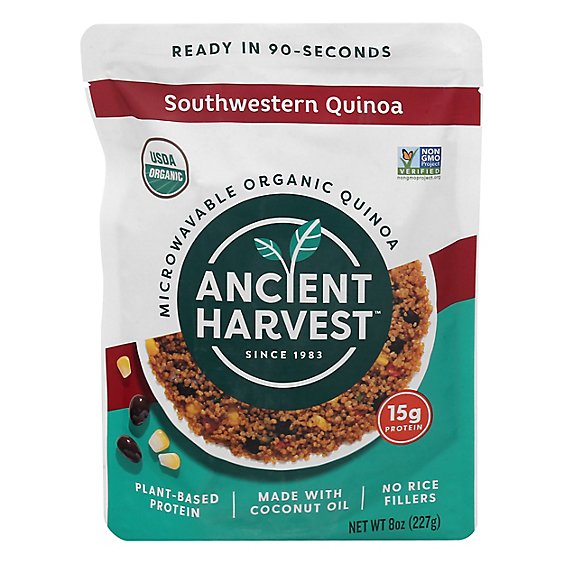 Ancient Harvest Quinoa Organic Southwestern - 8 Oz