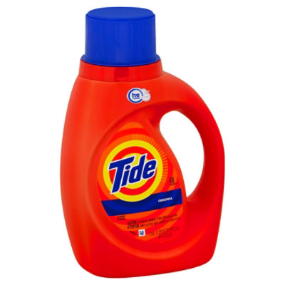 Tide Laundry Detergent Liquid HE Turbo Clean Original 40 Fl. Oz