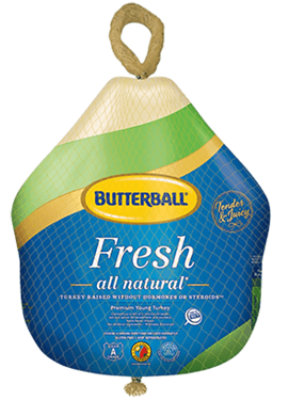 Butterball Whole Turkey Fresh - Weight Between 20-24 Lb - Image 1