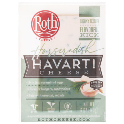 Roth Cheese Havarti Horseradish - 6 Oz - Image 2