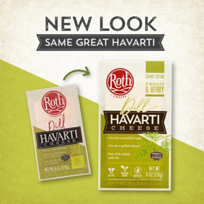 Roth Cheese Havarti Dill - 6 Oz - Image 5