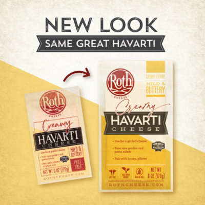 Roth Cheese Havarti Original - 6 Oz - Image 5