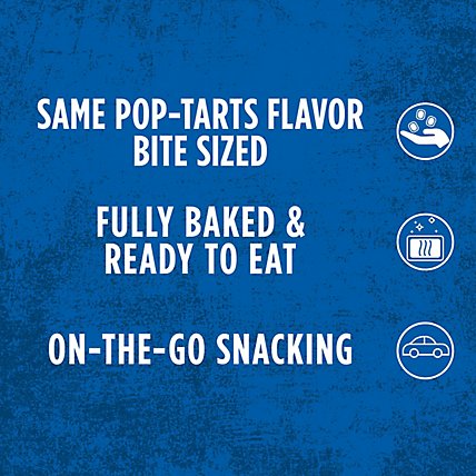 Pop-Tarts Kids Snacks Frosted Strawberry Baked Pastry Bites 5 Count - 7 Oz - Image 3