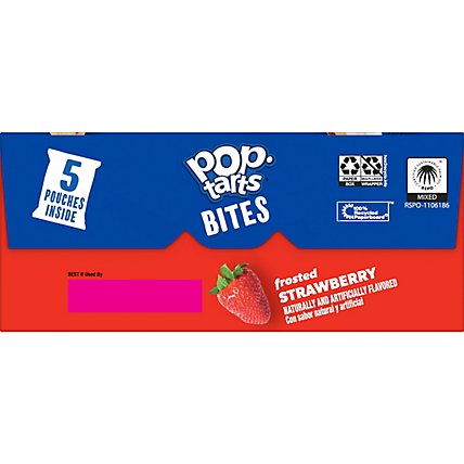 Pop-Tarts Kids Snacks Frosted Strawberry Baked Pastry Bites 5 Count - 7 Oz - Image 6