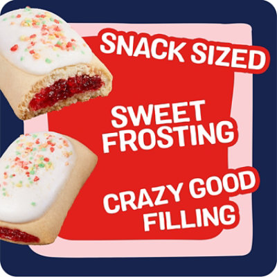 Pop-Tarts Baked Pastry Bites Frosted Strawberry Kids Snacks 5 Count - 7 Oz - Image 8