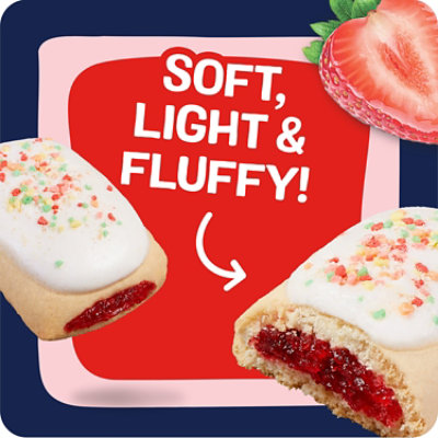 Pop-Tarts Baked Pastry Bites Frosted Strawberry Kids Snacks 5 Count - 7 Oz - Image 6