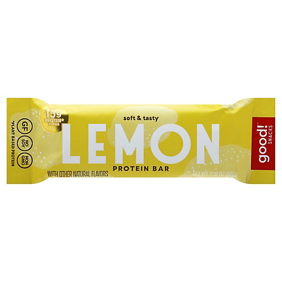 Good Snac Bar Lemon - 2.12 Oz