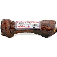 Butcher Shoppe Dog Bone Grand Royale Hickory Smoked Beef - Each - Image 2