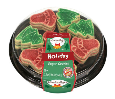 Kb Bell & Tree Sugar Cookies Platter - 22.8 Oz - Image 1