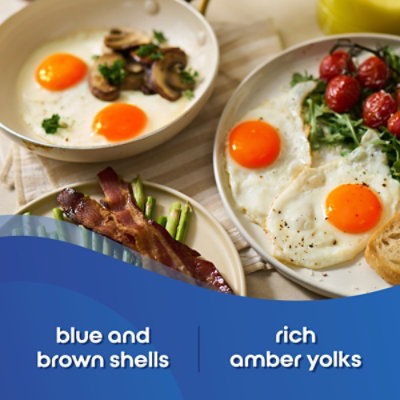 Happy Egg Eggs Heritage Breed Blue And Brown Large - 12 Count - Image 3