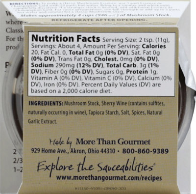 More Than Gourmet Essence De Champignon - 1.5 Oz - Image 3